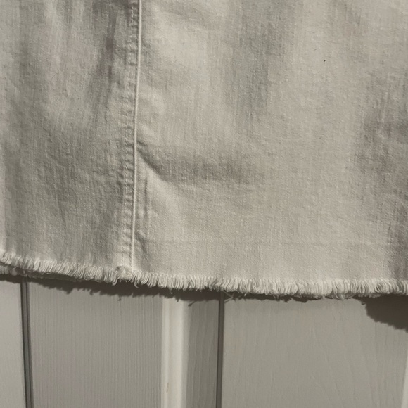 Ruby Rd White Denim Mini Skort - Picture 4 of 5